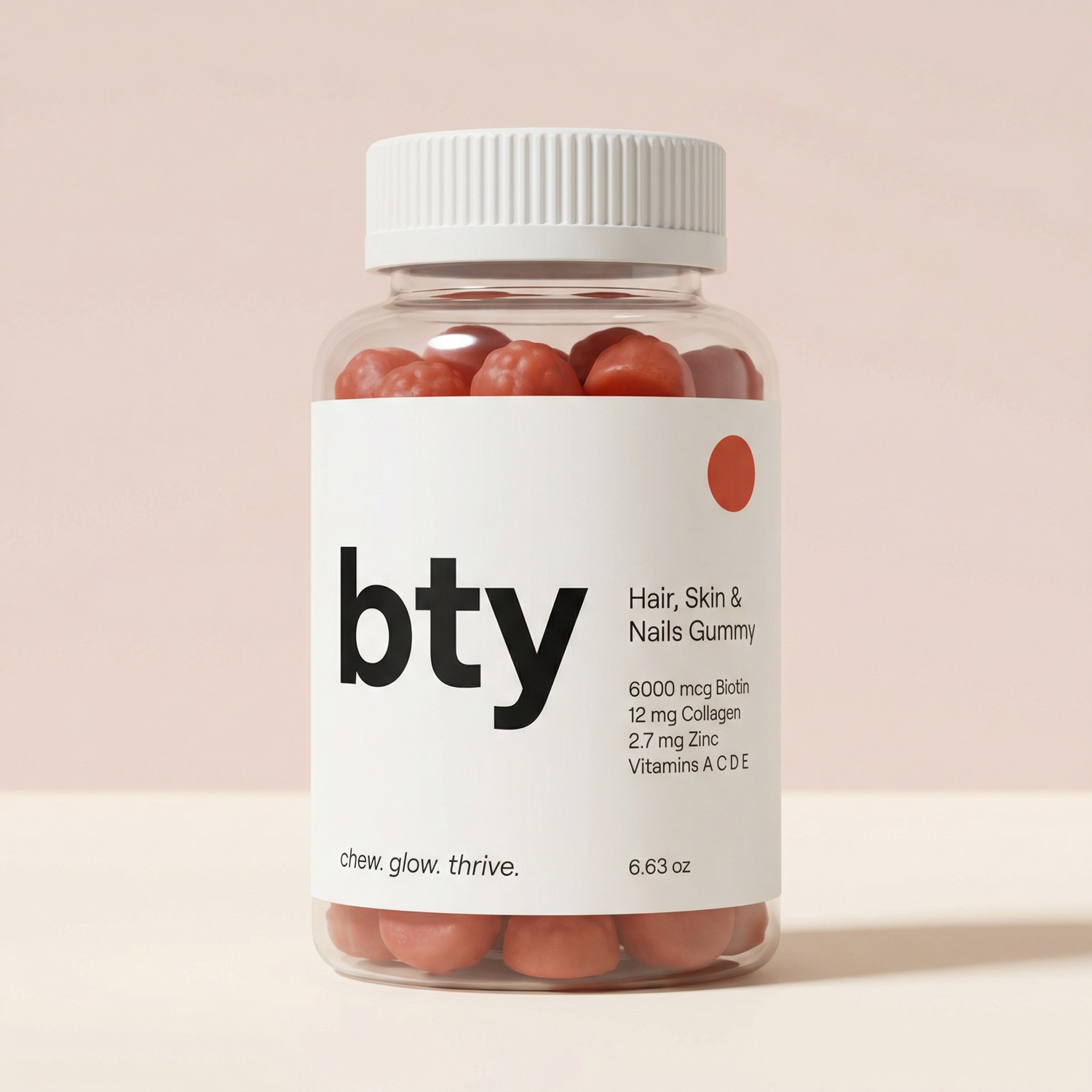 bty hair, skin and nails gummy
